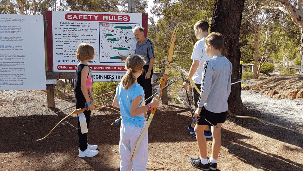 Archery for fun in Perth